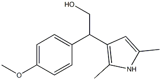  2-(2,5-Dimethyl-1H-pyrrol-3-yl)-2-(4-methoxyphenyl)ethanol