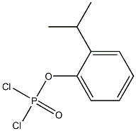 Dichlorophosphinic acid o-cumenyl ester Structure