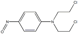 N,N-Bis(2-chloroethyl)-4-nitrosoaniline Structure