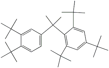  2-(2,4,6-Tri-tert-butylphenyl)-2-(3,4-di-tert-butylphenyl)propane