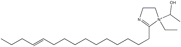 1-Ethyl-1-(1-hydroxyethyl)-2-(11-pentadecenyl)-2-imidazoline-1-ium,,结构式