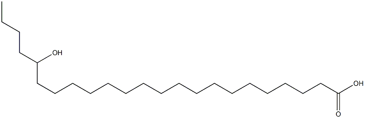 19-Hydroxytricosanoic acid 结构式