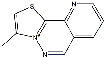 3-Methylpyrido[2,3-d]thiazolo[3,2-b]pyridazin-4-ium