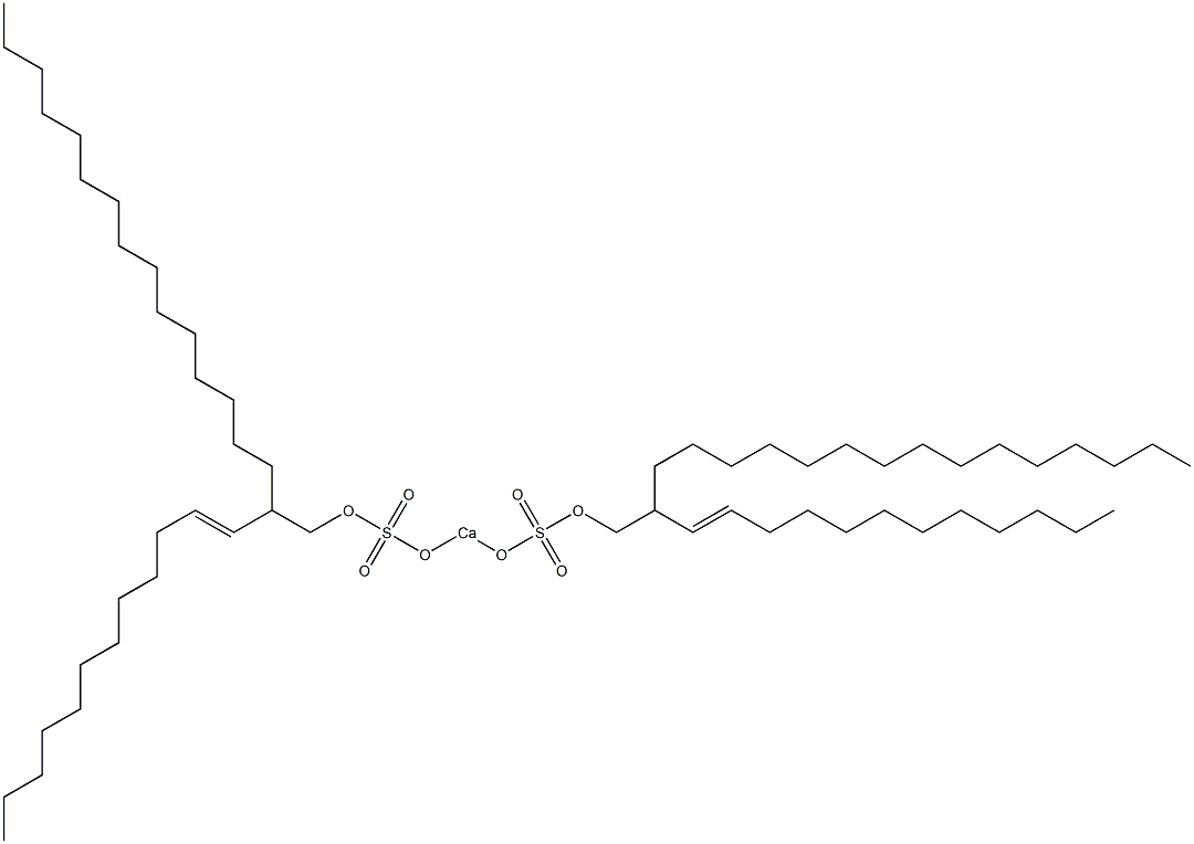 Bis[2-(1-dodecenyl)heptadecyloxysulfonyloxy]calcium