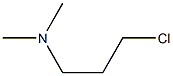 Chloro-N,N-dimethylpropylamine,,结构式