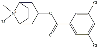 [8-Methyl-8-azabicyclo[3.2.1]octane8-oxide]-3-yl 3,5-dichlorobenzoate Struktur