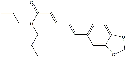 5-(3,4-Methylenebisoxyphenyl)-N,N-dipropyl-2,4-pentadienamide