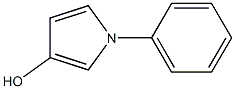 1-Phenyl-3-hydroxy-1H-pyrrole Struktur