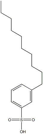 3-Decylbenzenesulfonic acid Structure