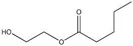 吉草酸2-ヒドロキシエチル 化学構造式