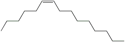 (Z)-6-ペンタデセン 化学構造式