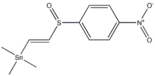 [(E)-2-(Trimethylstannyl)ethenyl] (4-nitrophenyl) sulfoxide|