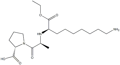  (R)-2-[[(S)-1-[[(2S)-2-Carboxypyrrolidin-1-yl]carbonyl]ethyl]amino]-9-aminononanoic acid 1-ethyl ester