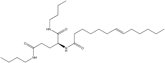 N2-(7-Tridecenoyl)-N1,N5-dibutylglutaminamide 结构式