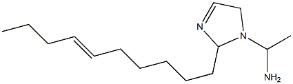 1-(1-Aminoethyl)-2-(6-decenyl)-3-imidazoline,,结构式