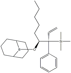 (1S,2S)-1-[(9-Borabicyclo[3.3.1]nonan-9-yl)oxy]-1-pentyl-2-(trimethylsilyl)-2-phenyl-3-butene|