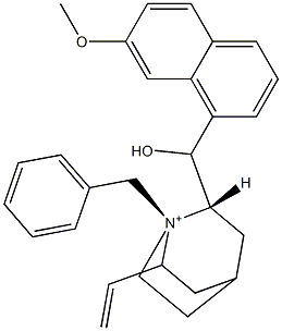 (2S)-8-Ethenyl-2-[(R)-hydroxy(7-methoxy-1-naphtyl)methyl]-1-benzylquinuclidinium