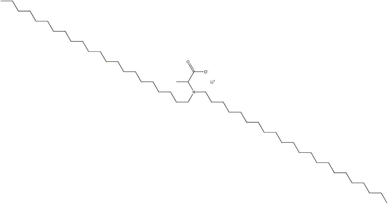  2-(Didocosylamino)propanoic acid lithium salt