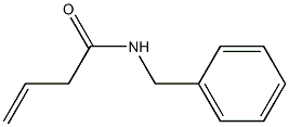 N-Benzyl-3-butenamide Structure