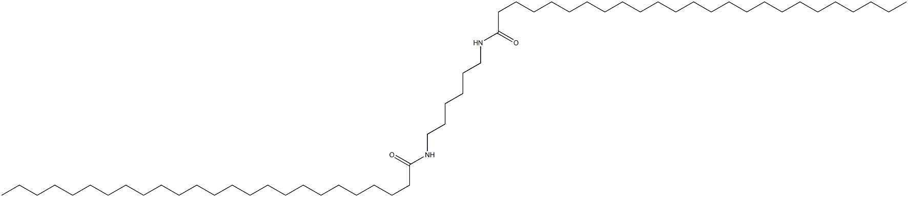 N,N'-Hexamethylenebis(pentacosanamide) Structure