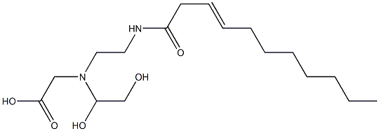 N-(1,2-Dihydroxyethyl)-N-[2-(3-undecenoylamino)ethyl]aminoacetic acid