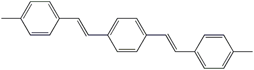 1,4-Bis[(E)-4-methylstyryl]benzene Structure