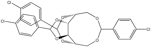 1-O,6-O:2-O,5-O:3-O,4-O-Tris(4-chlorobenzylidene)-D-glucitol|