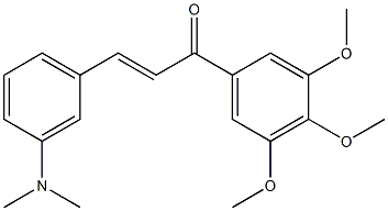 3-Dimethylamino-3',4',5'-trimethoxy-trans-chalcone