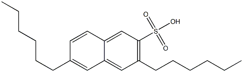  3,6-Dihexyl-2-naphthalenesulfonic acid