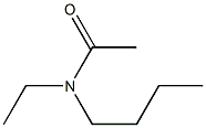 N-ブチル-N-エチルアセトアミド 化学構造式
