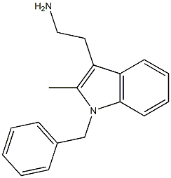 1-Benzyl-2-methyl-3-(2-aminoethyl)-1H-indole