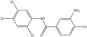 3-Amino-4,2',4',5'-tetrachlorobenzanilide Structure