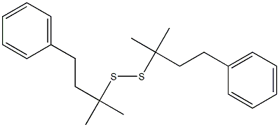 Benzyl(1,1-dimethylethyl) persulfide Structure