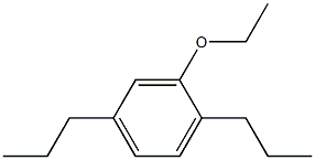 1-Ethoxy-2,5-dipropyl-benzene Struktur