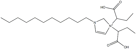 3,3-Bis(1-carboxypropyl)-1-undecyl-4-imidazoline-3-ium