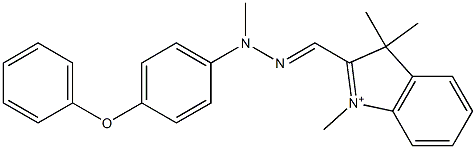  1,3,3-Trimethyl-2-[[2-methyl-2-(4-phenoxyphenyl)hydrazono]methyl]-3H-indolium