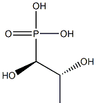 [(1S,2R)-1,2-Dihydroxypropyl]phosphonic acid Struktur