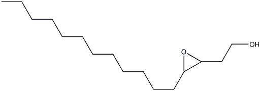 3,4-Epoxyhexadecan-1-ol Structure