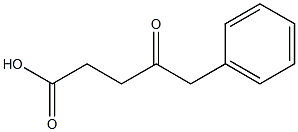 4-オキソ-5-フェニル吉草酸 化学構造式