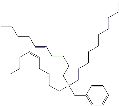 Tri(5-decenyl)benzylaminium|