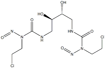  N,N''-[(2R,3R)-2,3-Dihydroxy-1,4-butanediyl]bis[N'-(2-chloroethyl)-N'-nitrosourea]