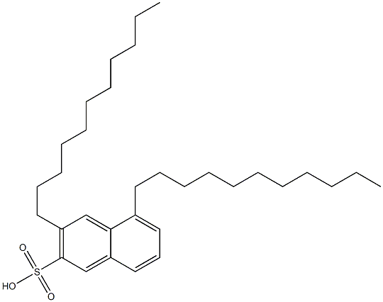  3,5-Diundecyl-2-naphthalenesulfonic acid