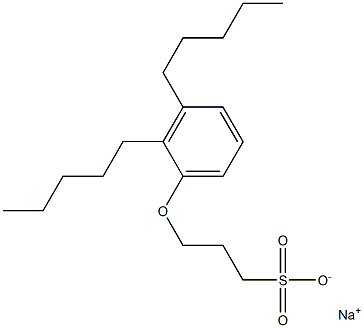3-(2,3-Dipentylphenoxy)propane-1-sulfonic acid sodium salt