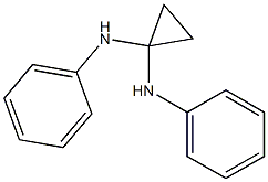 N,N'-(Cyclopropane-1,1-diyl)bisaniline Struktur