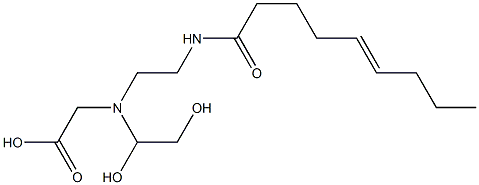  N-(1,2-Dihydroxyethyl)-N-[2-(5-nonenoylamino)ethyl]aminoacetic acid