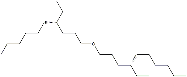 (+)-[(S)-1-Ethylheptyl]propyl ether Struktur