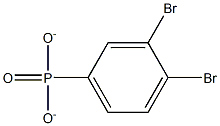 3,4-Dibromophenylphosphonate Struktur