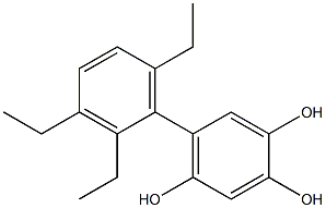  5-(2,3,6-Triethylphenyl)benzene-1,2,4-triol