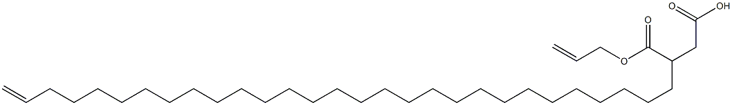  3-(28-Nonacosenyl)succinic acid 1-hydrogen 4-allyl ester