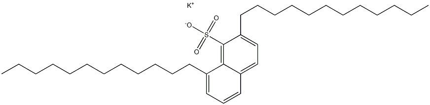  2,8-Didodecyl-1-naphthalenesulfonic acid potassium salt